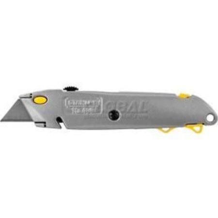 Stanley Stanley 10-499 6-1/2" Quick Change Retractable Blade Utility Knife W/ String Cutter 10-499